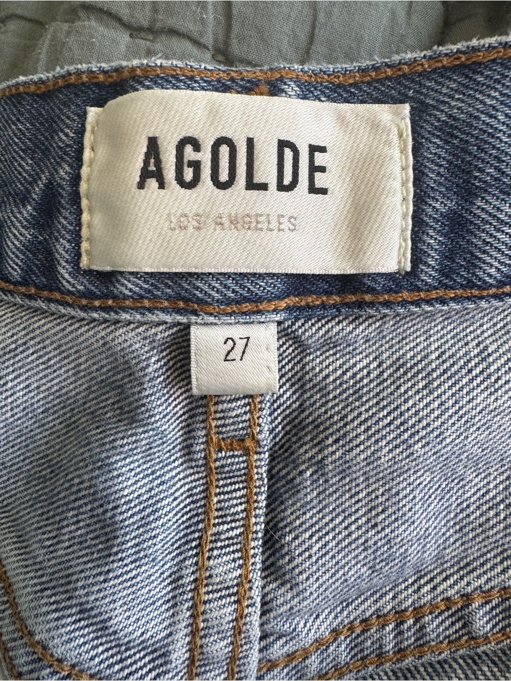 Agolde Light Wash boyfriend Jeans - Picture 3 of 4